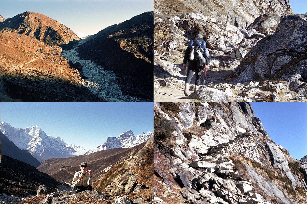 To Gokyo 3-4 Trail From Pangka To First Gokyo Lake